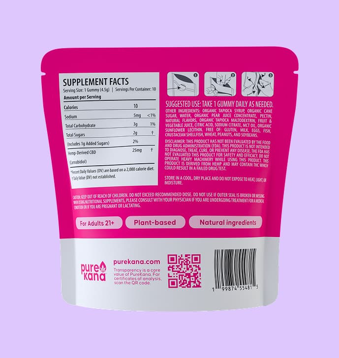 CBD Gummies - Fruit Punch